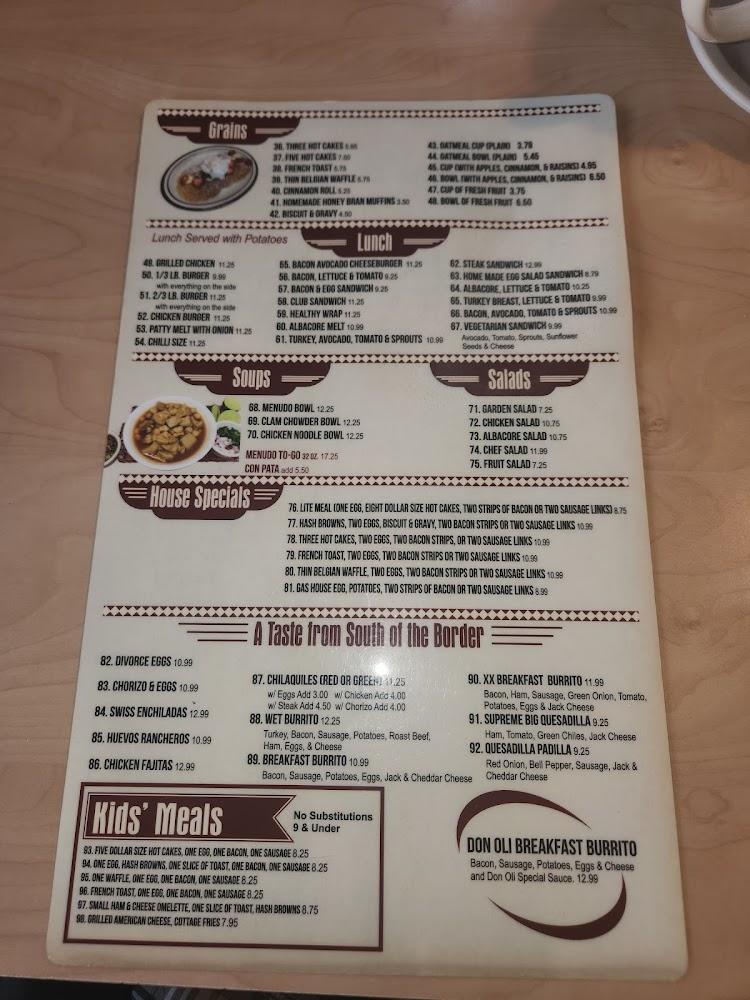 Bellflower Diner Menu image 3